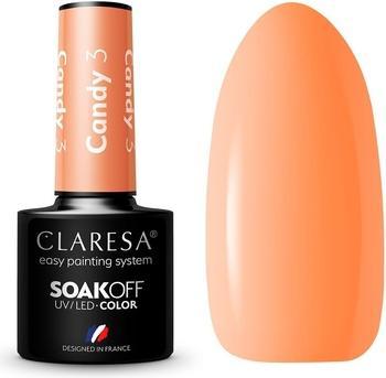 Image du produit Claresa Candy UV Nail Polish 5ml - Pack de 3 (Rouge, Vernis couleur)