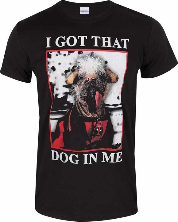 Actual product image Deadpool & Wolverine Unisex Adult Got That Dog T-Shirt (XL)