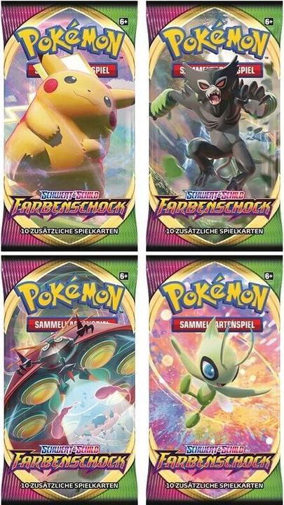 Pokémon Schwert und Schild Farbenschock Booster (Deutsch, Booster Pack)