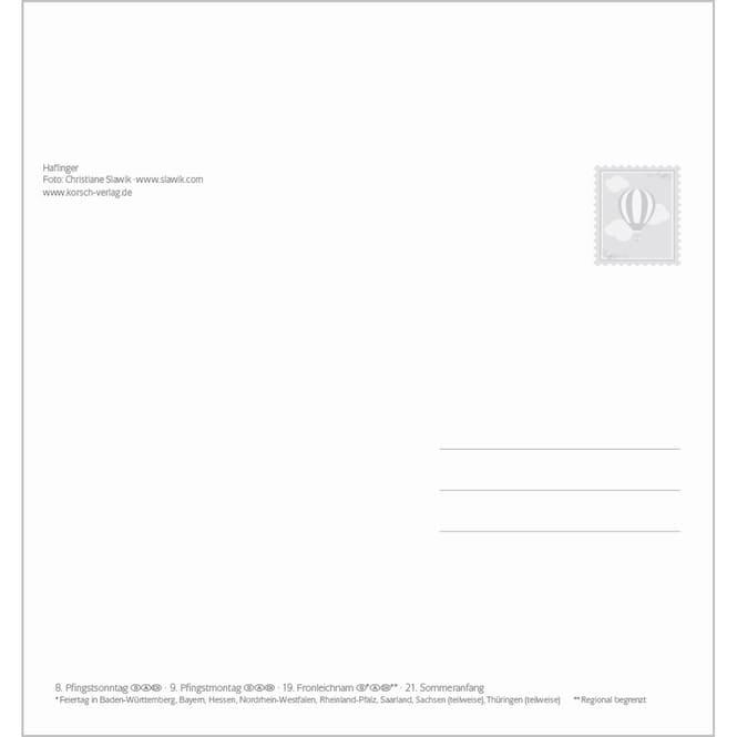 Nährwerte und Zutaten Traumpferde 2025 (17 x 16 cm, Deutsch)
