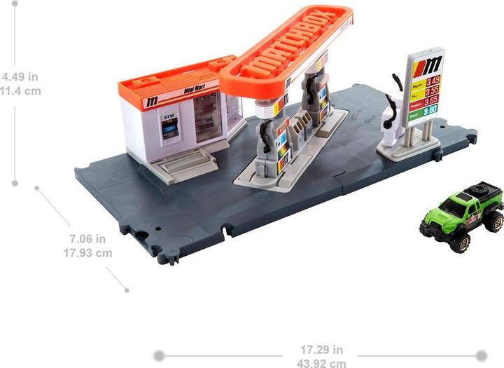 Actual product image Matchbox ACTION DRIVERS FUEL STATION Playset