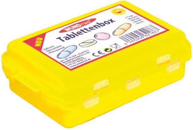 Axisis Tablettenbox mit 10 Fächern