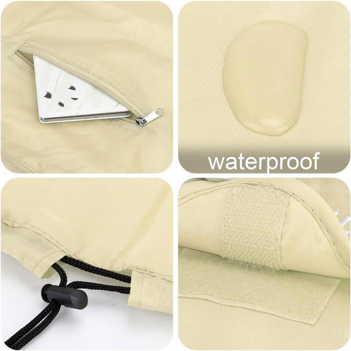 Actual product image Intirilife Cosmetic Bag in CASHEW BEIGE