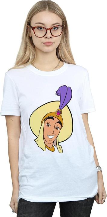 Immagine prodotto Disney Aladdin Prince Ali Face Maglietta Ampia Donna (4XL)