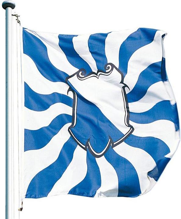 Image du produit Keller Fahnen Kantonsfahne geflammt Zürich Superflag® 200x200 cm