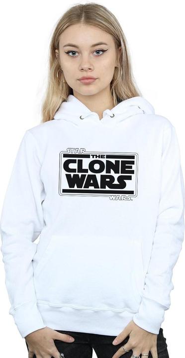 Image du produit Star Wars - Sweat à capuche CLONE WARS LOGO - Femme (L)