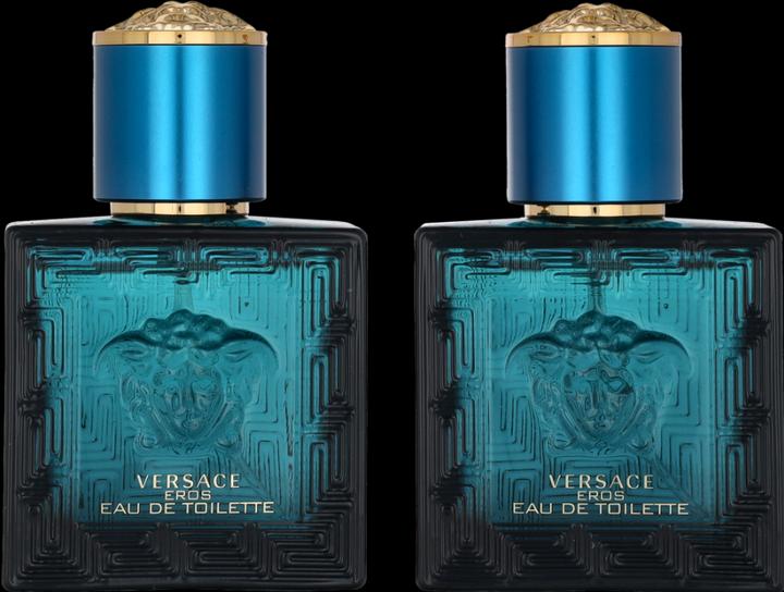 Actual product image Versace Eros EDT Spray 2 x 30ml (Eau de toilette, 60 ml)
