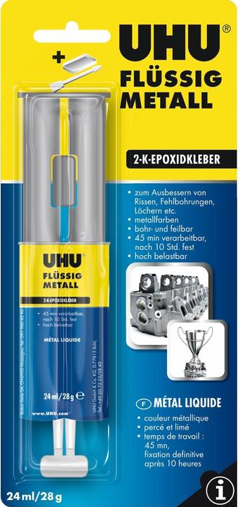 Produktbild UHU Flüssigmetall (28 g, 25 ml)