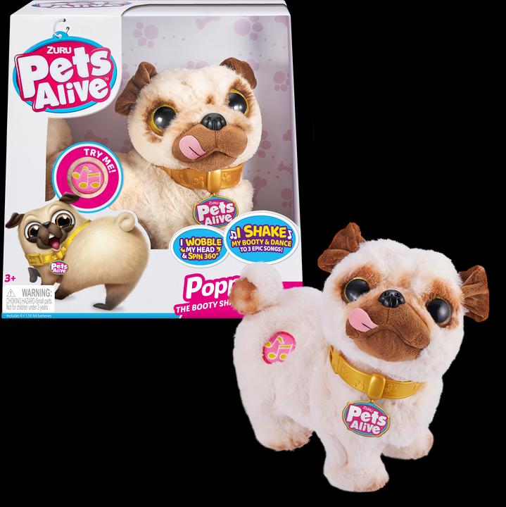 Produktbild Magni Pets Alive Mops Poppy interaktiv (29 cm)