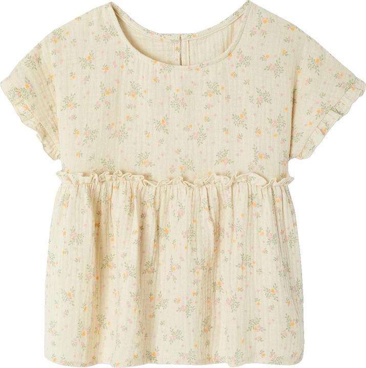Image du produit Vertbaudet Gemusterte Mädchen Bluse aus Musselin (98)