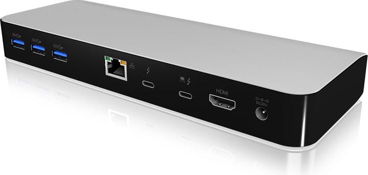 Icy Box Ib-Dk2501-Tb3 (Thunderbolt, 1 Ports)