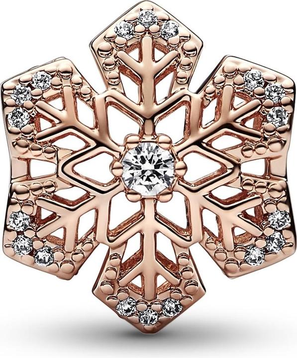 Pandora Snowflake (Metal, With stone(s))