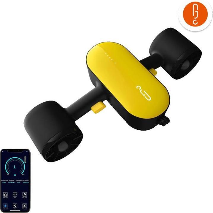 Produktbild Geneinno Underwater Scooter S2 Yellow (APP)