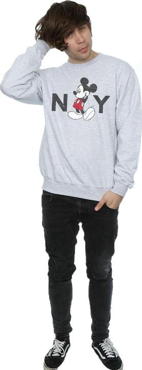 Actual product image Disney Mens Mickey Mouse NY Sweatshirt (XL)