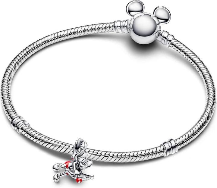 Actual product image Pandora Disney Mickey Mouse Cupid Charm (Sterling silver, Enamel paint)