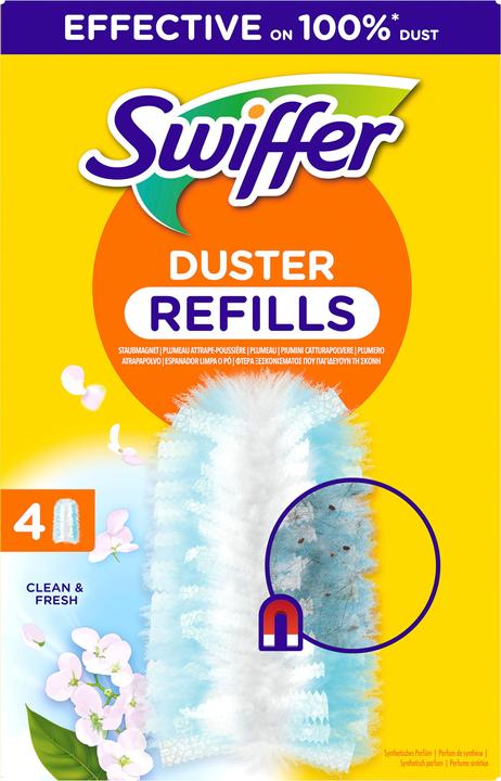 Actual product image Swiffer Staubmagnet Nachfülltücher (4 pcs.)