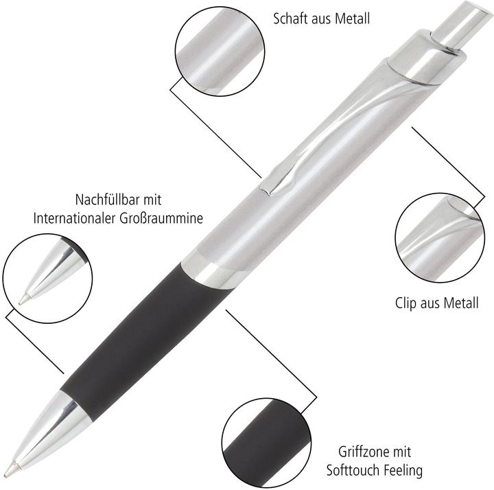 Actual product image Magni Ballpoint Pen Sporty Rose Gold (Gold)