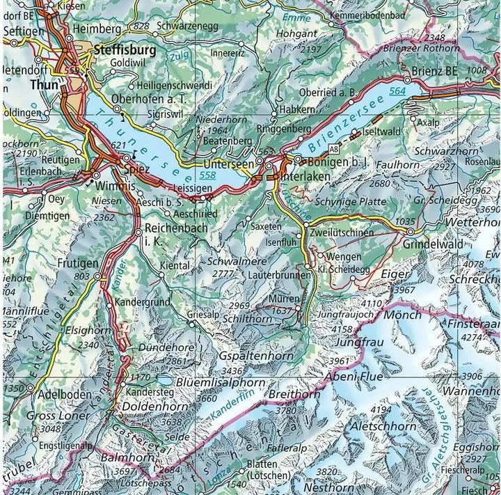 Produktbild Karte der Schweiz (3000 Teile)