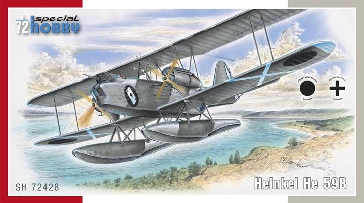 Actual product image Special Hobby Heinkel He 59B 1/72