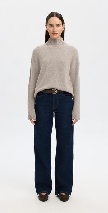 Image du produit Selected Femme Slfcille Ls Knit Lano High Neck Noos (L)