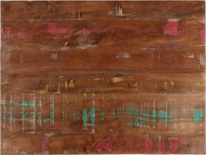 Immagine prodotto VidaXL Piano del tavolo in legno massiccio Piano del tavolo da pranzo in legno 80x50x2,5cm Tavolo da caffè (80 x 50 x 2,5 cm)