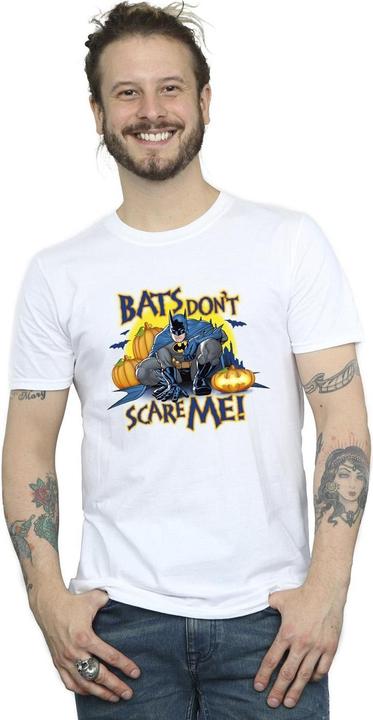 Image du produit Mens Batman Bats Don't Scare Me T-Shirt (XXL)