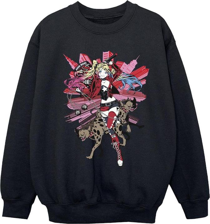 Image du produit - Sweat HARLEY QUINN HYENAS - Fille (104)