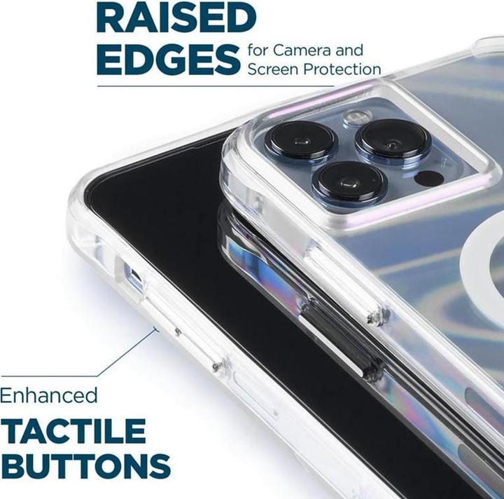 Image du produit Case-Mate Soap Bubble MagSafe - Étui pour iPhone 14 Pro (iridescent) (Apple iPhone 14 Pro)