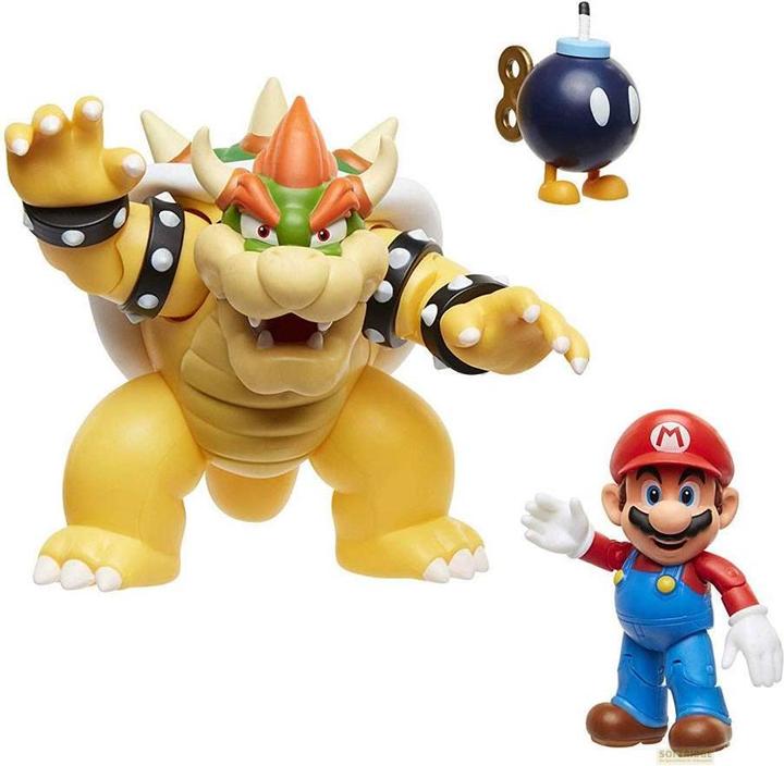 Jakks Pacific World of Nintendo: Mario vs. Bowser Lava Battle
