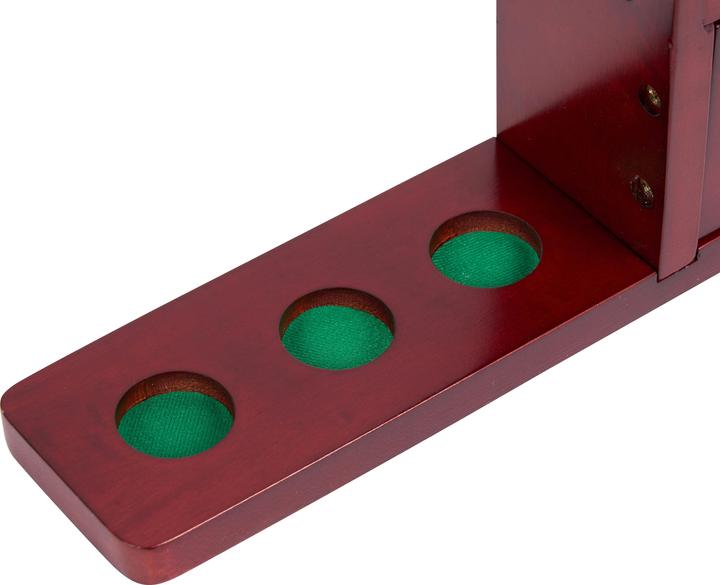 Actual product image Bison Billiard Cue Wall Mount