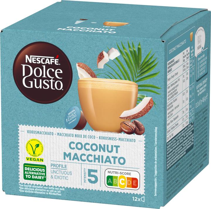Nescafé Dolce Gusto Coconut Macchiato (12 x Port.)