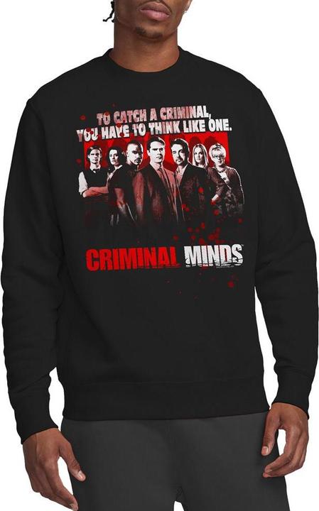 Immagine prodotto Criminal Minds Think Like One Felpa Adulto Unisex (XL)