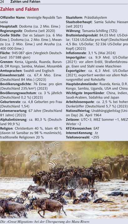 Produktbild Reiseführer Tansania und Sansibar (Deutsch, Francisca Chengula, 2024)