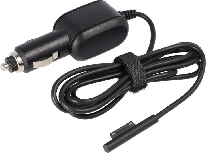 Actual product image AccuCell 12V Car Power Adapter for Microsoft Surface Pro 3, Surface Pro3 (30 W)