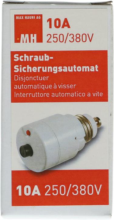 Produktbild Max Hauri Schraubautomat (10 A, Träge)