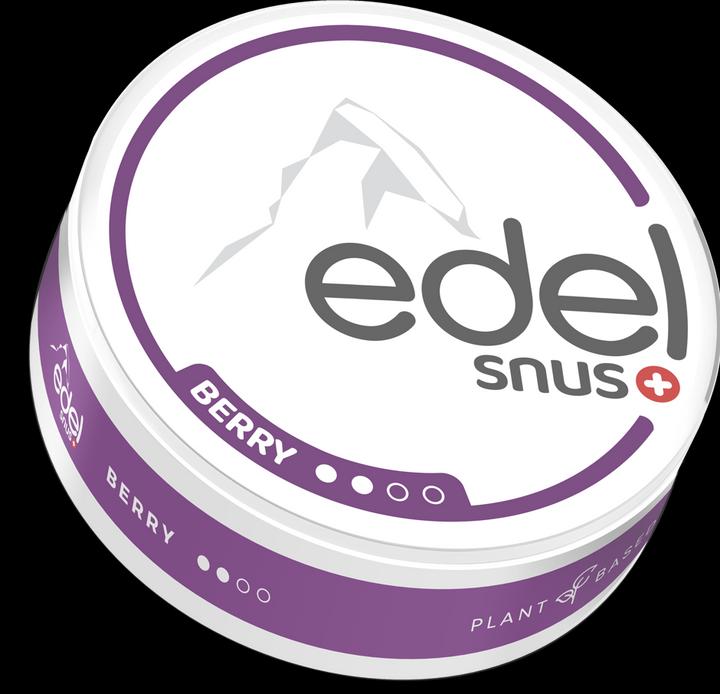 Actual product image Edelweiss Berry (All White Slim) (Nicotine Pouches, 20 mg)
