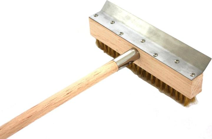 Image du produit Tamled Grattoir pour four à pizza avec brosse de nettoyage