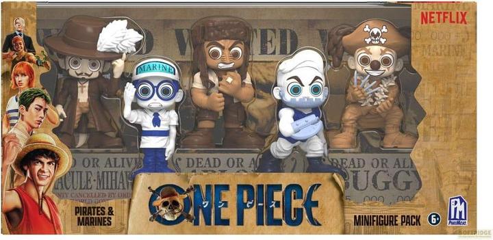 Image du produit Boti One Piece 39653 - Pack De 5 Figurines à Collectionner Pirates & Marines