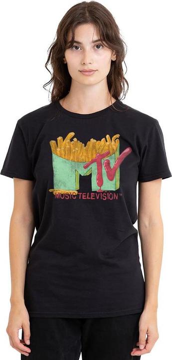Actual product image MTV Unisex Adult Fries T-Shirt (XL)