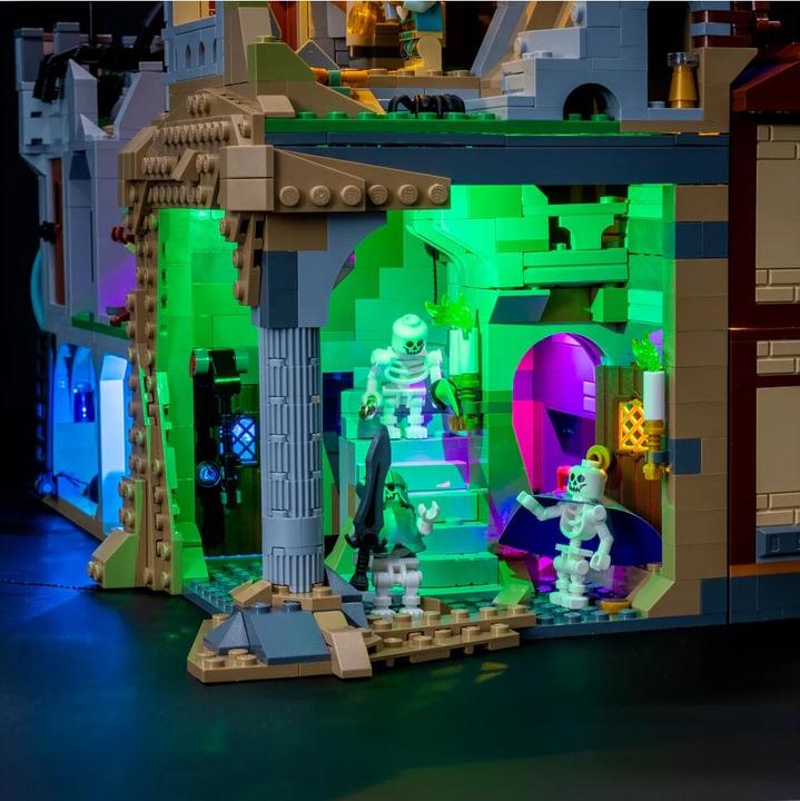 Actual product image Light my bricks LEGO® Dungeons & Dragons: Red Dragon's Tale #21348 Light Kit