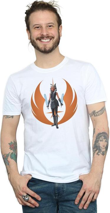 Image du produit Star Wars - T-shirt CLONE WARS AHSOKA REBEL POSE - Homme (4XL)