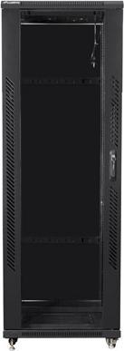 Produktbild Lanberg -Schränke FF01-8847-12B (47U, 19 "" 800mm 800 mm, stehend, voll, Glas, 800 kg, schwarz) (47 HE, 19 Zoll Rack)