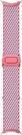 Actual product image Google Pixel Watch 3 (45mm), Woven Band, Peony (Cotton fibre, Plastic, Stainless steel)