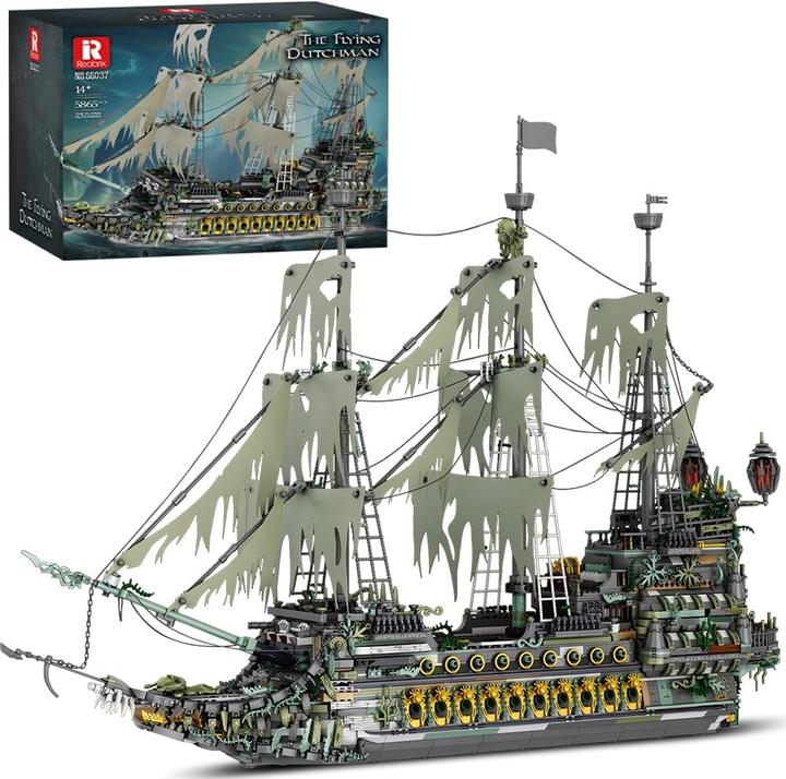 Actual product image ReoBrix The Flying Dutchman Big Ship