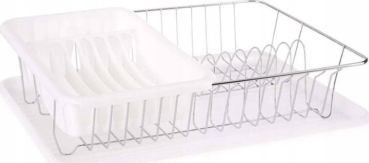 Actual product image Kinvara flat dish drainer white flat dish pan