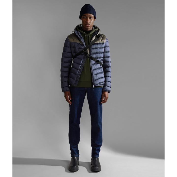 Actual product image Napapijri hooded sleeveless jacket aerons cb (M)