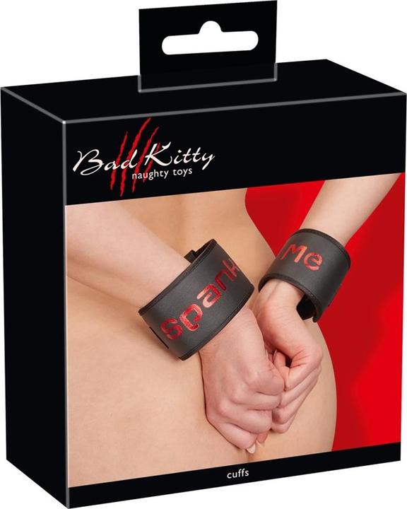 Actual product image Bad Kitty Cuffs Spank Me