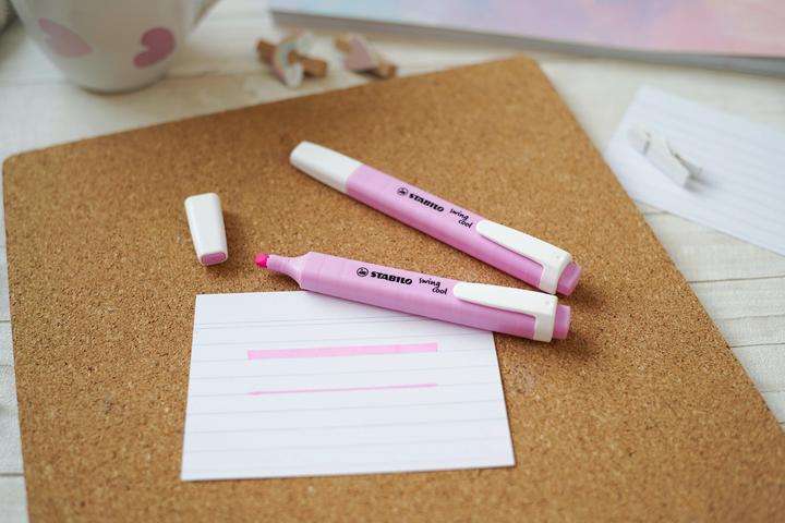 Immagine prodotto STABILO Evidenziatore swing cool Pastel Edition (Rosso porpora pastello, 4 mm, 1 x)