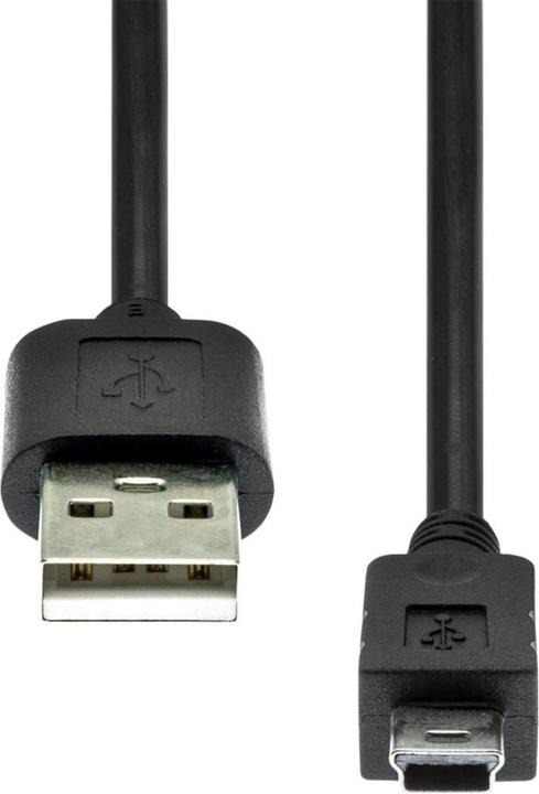 Immagine prodotto ProXtend Da USB 2.0 A a Mini B 5P M/M Nero 1M (1 m, USB 2.0)