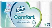 Produktbild Antalis Toilettenpapier Lotus Comfort 3-lagig 18,45m 56Rollen/Karton - (56 Rollen pro Karton)